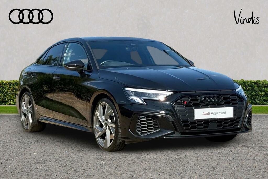 Audi A3 Audi S3 Saloon Black Edition Tfsi 310 Ps S Tronic Black