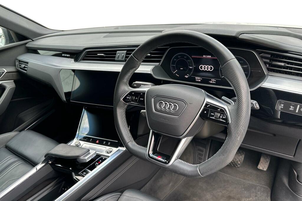 Audi E-tron Audi E-tron Black Edition 50 Quattro 230,00 Kw White #6