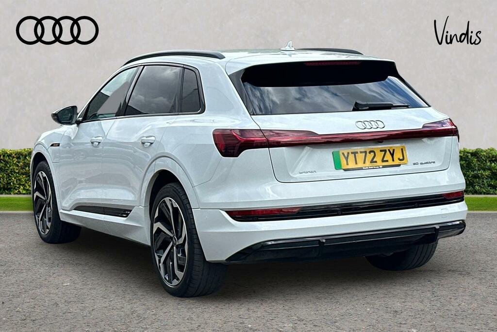 Audi E-tron Audi E-tron Black Edition 50 Quattro 230,00 Kw White #3