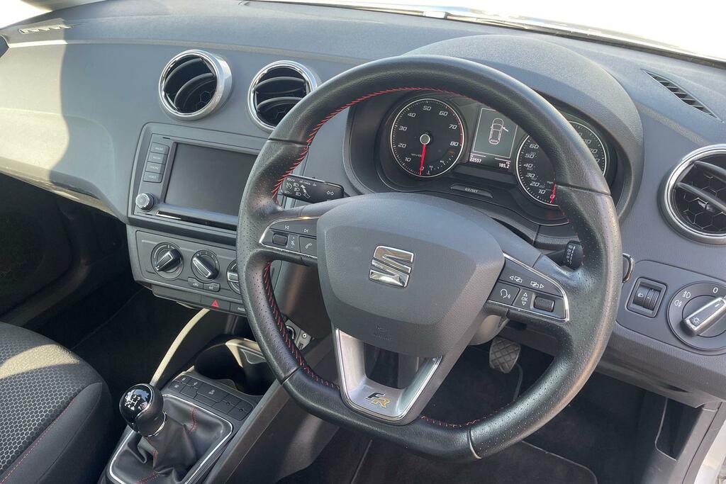 Seat Ibiza Seat Ibiza 1.4 Ecotsi Fr Hatchback Manu AF17HRL Silver #6