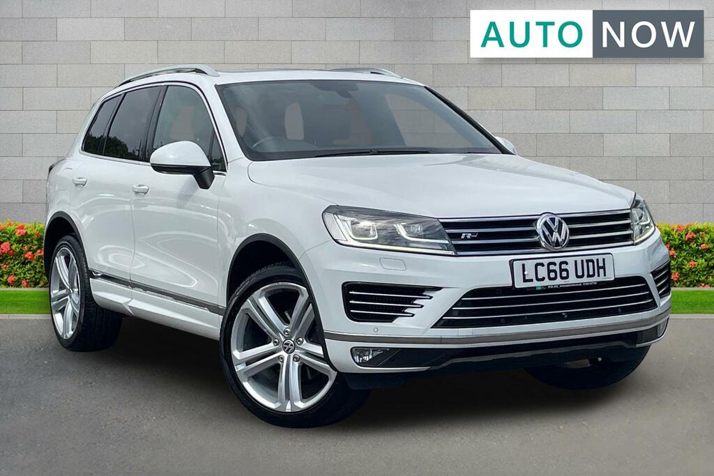 Volkswagen Touareg Volkswagen Touareg 3.0 Tdi V6 Bluemotion Tech R-li White