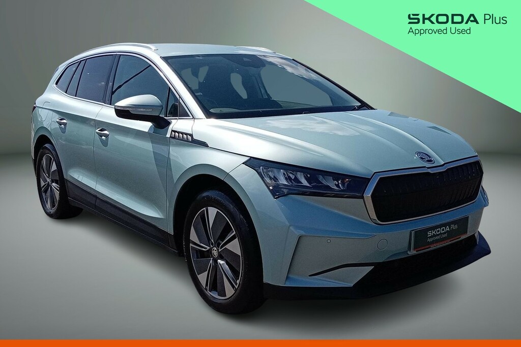 Skoda ENYAQ Skoda Enyaq IV Iv 80 82 Kwh 204 Ps Single Speed WR71MYU Silver
