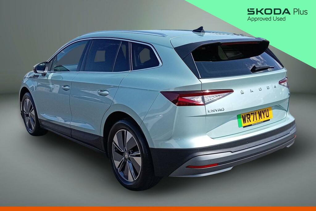 Skoda ENYAQ Skoda Enyaq IV Iv 80 82 Kwh 204 Ps Single Speed WR71MYU Silver #3