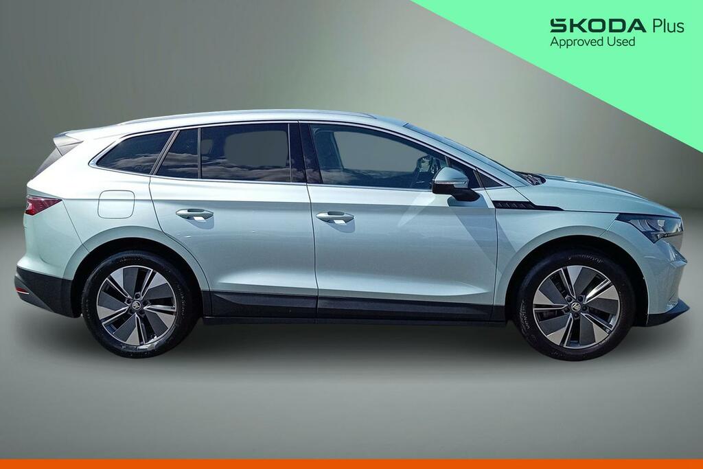 Skoda ENYAQ Skoda Enyaq IV Iv 80 82 Kwh 204 Ps Single Speed WR71MYU Silver #4
