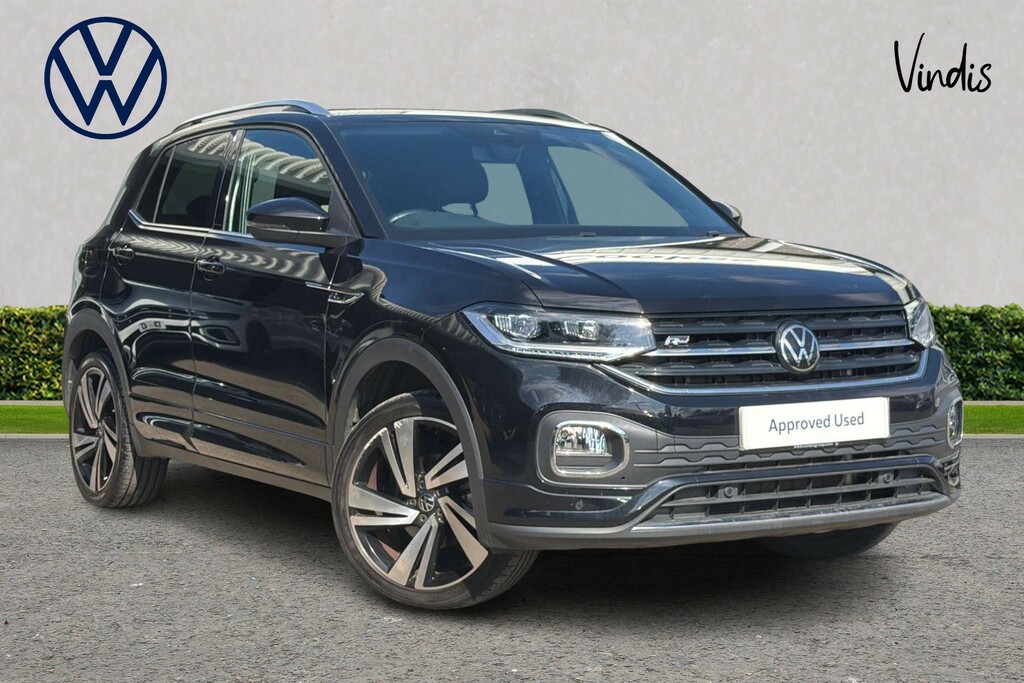 Volkswagen T-Cross Volkswagen T-cross Estate 1.0 Tsi 110 R-line KT23ZLK Black