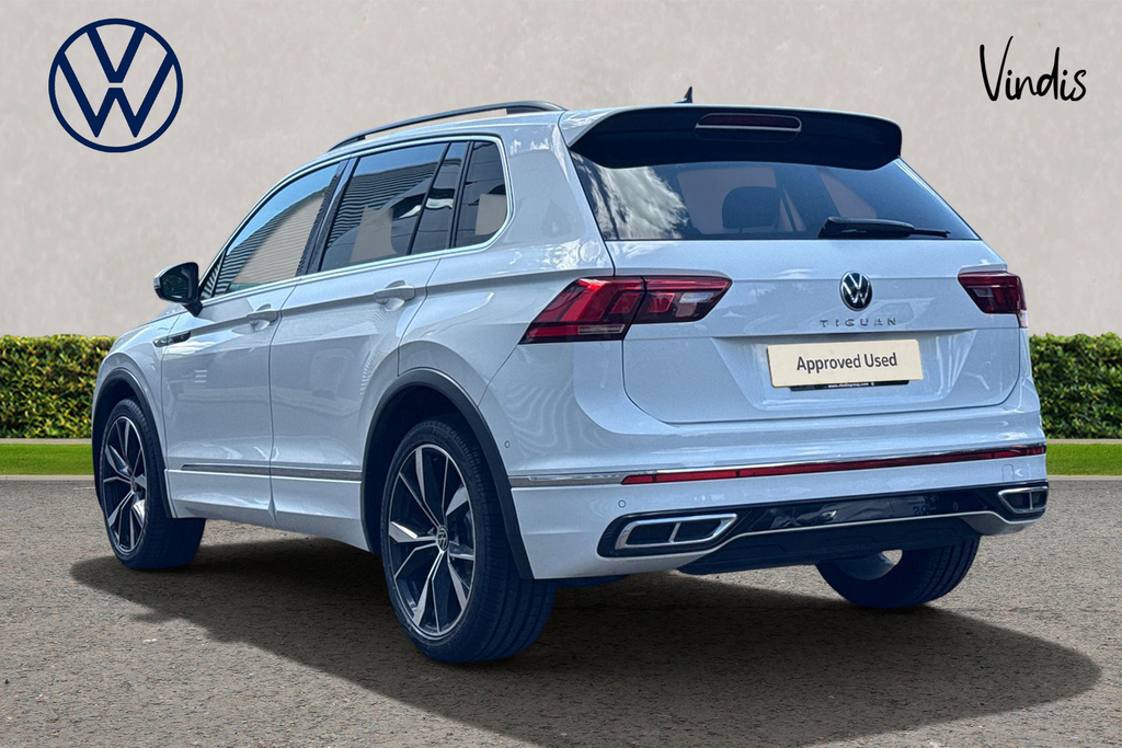 Volkswagen Tiguan Volkswagen Tiguan R-line 2.0 Tdi 150Ps 7-Speed Dsg AE21XVJ White #3
