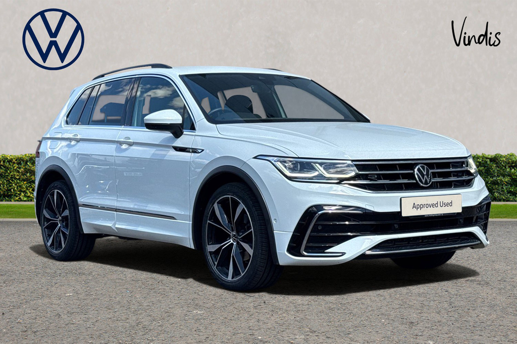 Volkswagen Tiguan Volkswagen Tiguan R-line 2.0 Tdi 150Ps 7-Speed Dsg AE21XVJ White