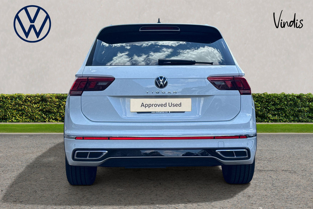 Volkswagen Tiguan Volkswagen Tiguan R-line 2.0 Tdi 150Ps 7-Speed Dsg AE21XVJ White #4