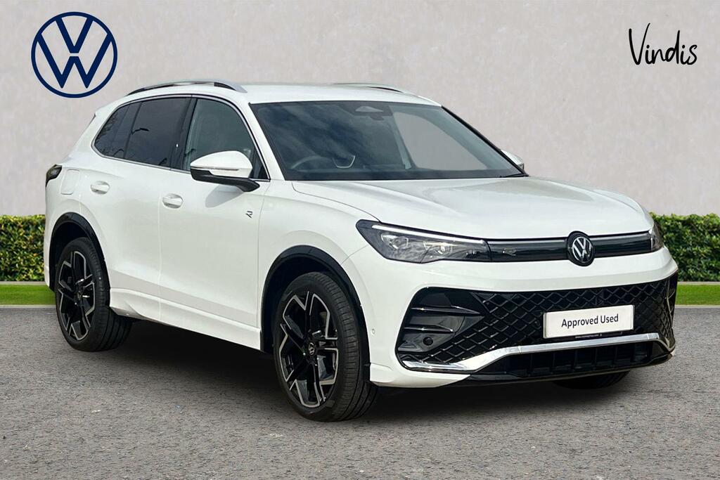 Volkswagen Tiguan Volkswagen Tiguan Estate 2.0 Tdi R-line SV26JWX White