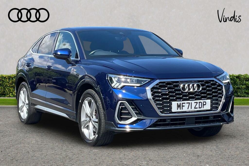 Audi Q3 Audi Q3 Sportback S Line 40 Tfsi Quattro 190 Ps S Blue