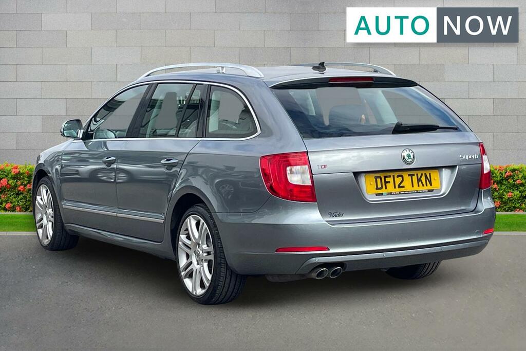 Skoda Superb Skoda Superb 2.0 Tdi Elegance Estate Ma Grey #4