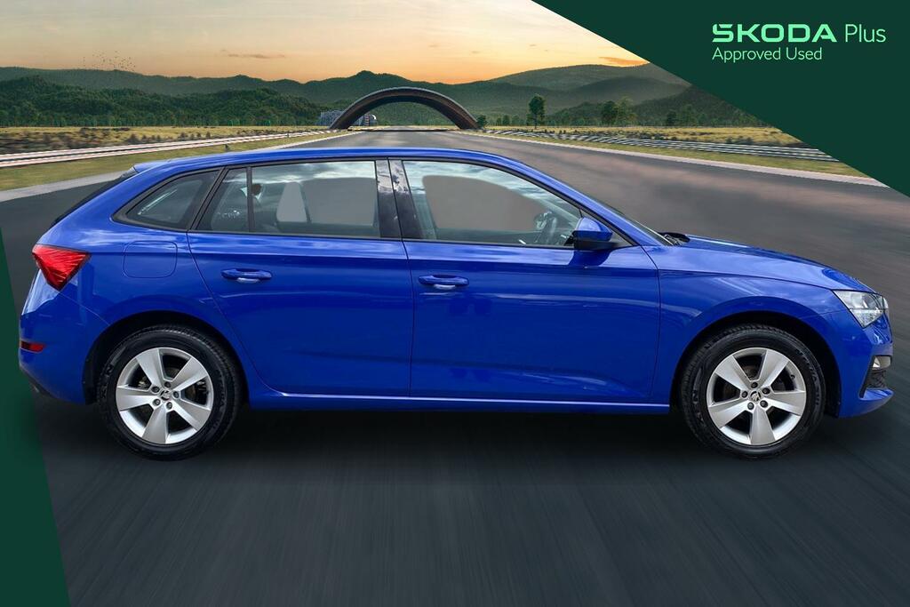 Skoda Scala Skoda Scala Se 1.0 Tsi 95 Ps 5G Man Blue #4