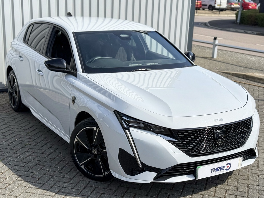 Peugeot 308 Peugeot 308 Gt Ev White #2