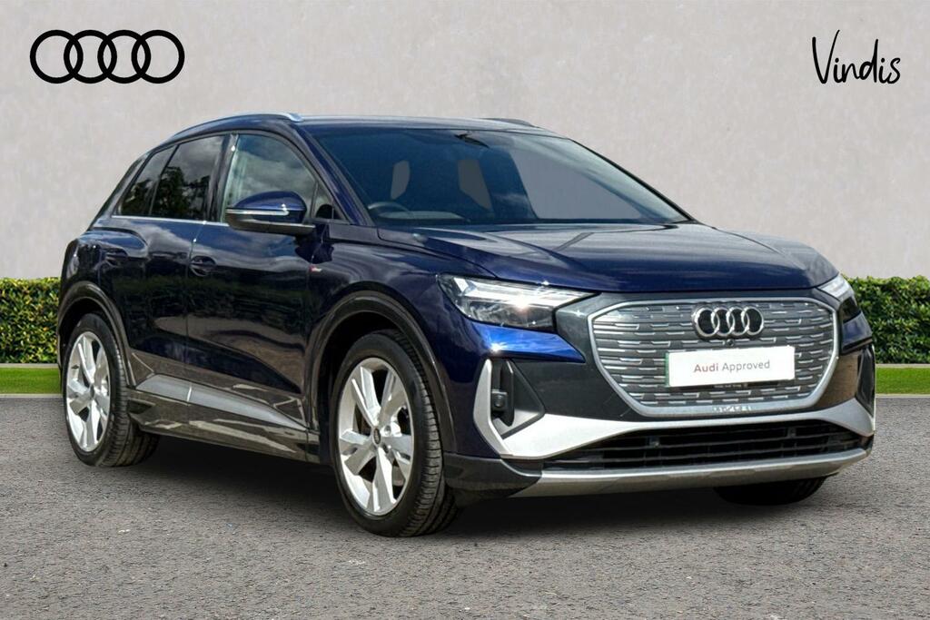 Audi Q4 E Tron Audi Q4 E-tron Q4 O S Line 40 E-tron 150,00 Kw Blue