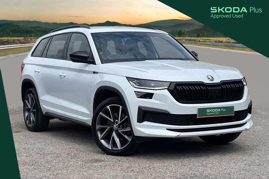 Skoda Kodiaq Skoda Kodiaq Sportline 7 Seats 2.0 Tdi 200 Ps 4X White