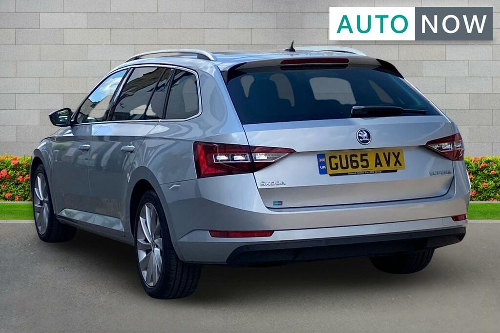 Skoda Superb Skoda Superb 2.0 Tdi Se L Executive Estate Die Silver #3