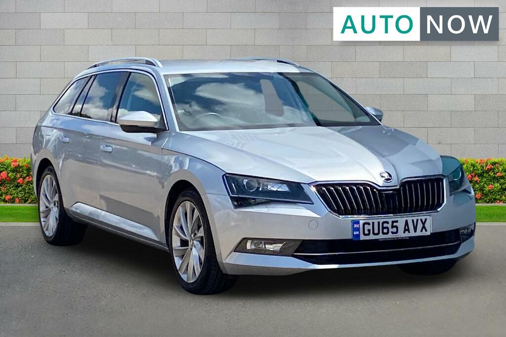 Skoda Superb Skoda Superb 2.0 Tdi Se L Executive Estate Die Silver
