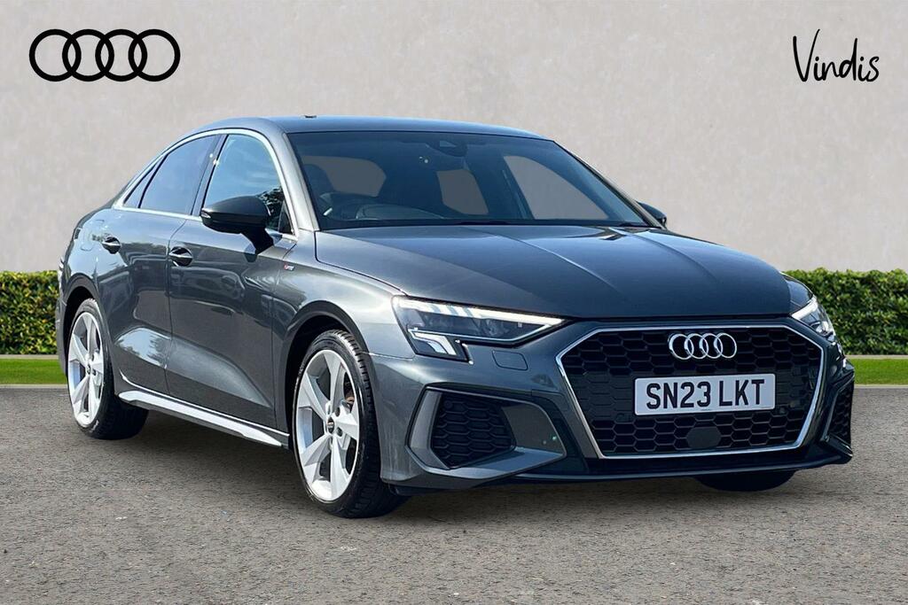 Audi A3 Audi A3 Saloon S Line 35 Tfsi 150 Ps S Tronic Grey