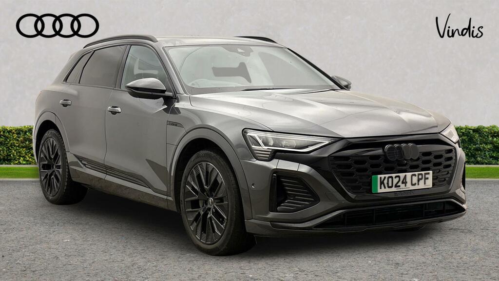 Audi Q8 e tron Audi Q8 E-tron Estate 300Kw 55 Quattro 114Kwh Blac Grey