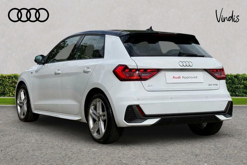 Audi A1 Audi A1 Sportback S Line 30 Tfsi 110 Ps 6-Speed White #3