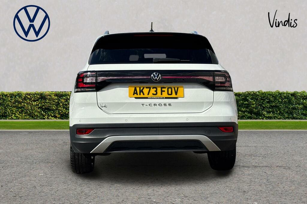 Volkswagen T-Cross Volkswagen T-cross Estate 1.5 Tsi Evo Sel Dsg White #4