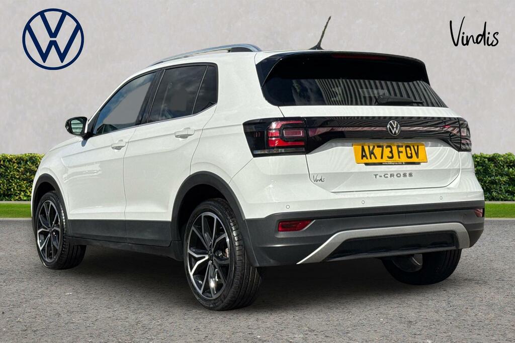 Volkswagen T-Cross Volkswagen T-cross Estate 1.5 Tsi Evo Sel Dsg White #3