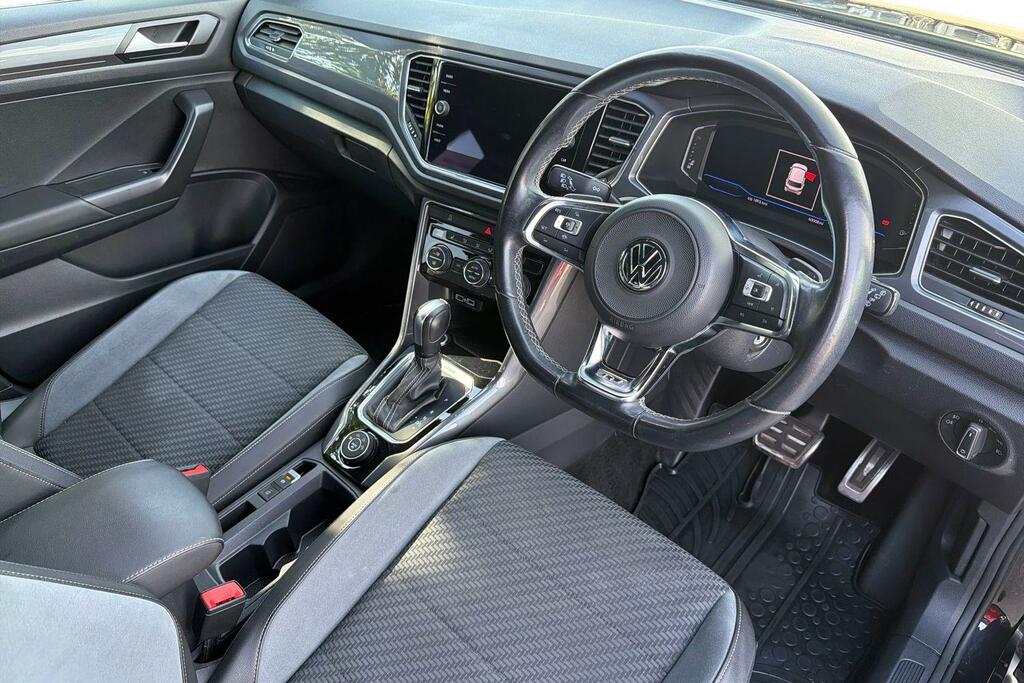 Volkswagen T-Roc Volkswagen T-roc Hatchback 2.0 Tsi 4Motion R-line Black #6