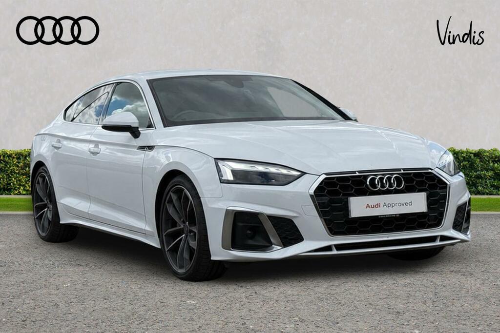 Audi A5 Audi A5 Sportback S Line 40 Tfsi 204 Ps S Tronic White