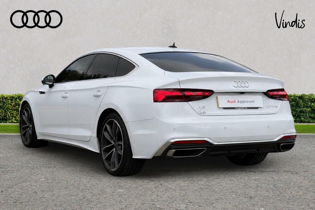 Audi A5 Audi A5 Sportback S Line 40 Tfsi 204 Ps S Tronic White #3