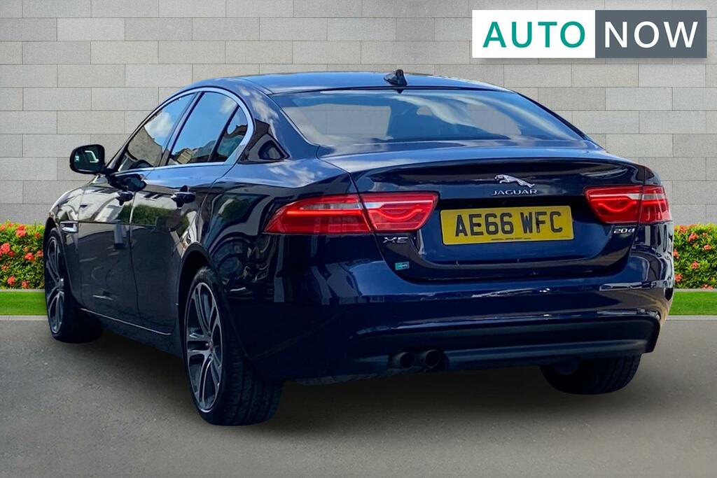 Jaguar XE Jaguar Xe 2.0D Portfolio Saloon Eu AE66WFC Blue #3