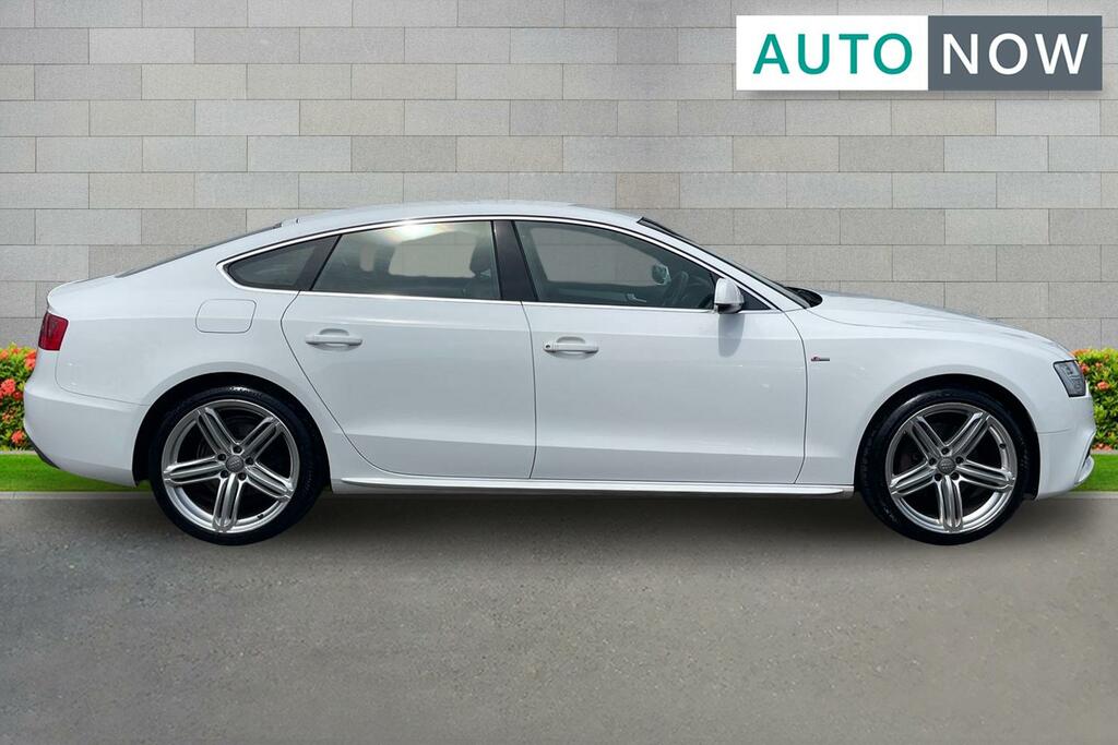 Audi A5 Audi A5 2.0 Tfsi S Line Sportback S Tro White #4