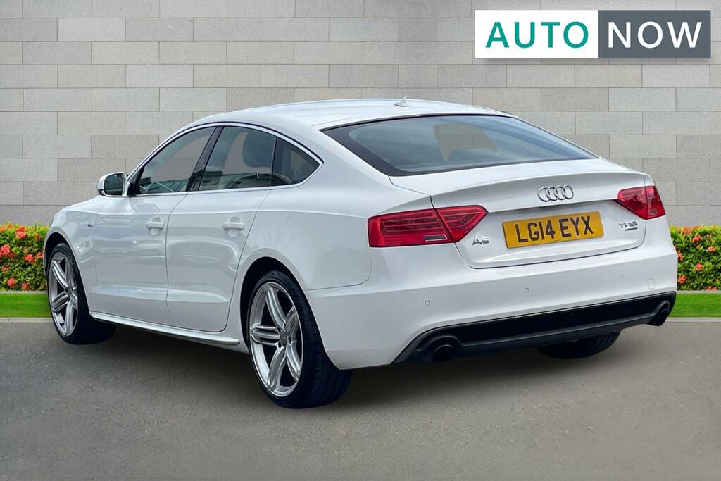 Audi A5 Audi A5 2.0 Tfsi S Line Sportback S Tro White #5