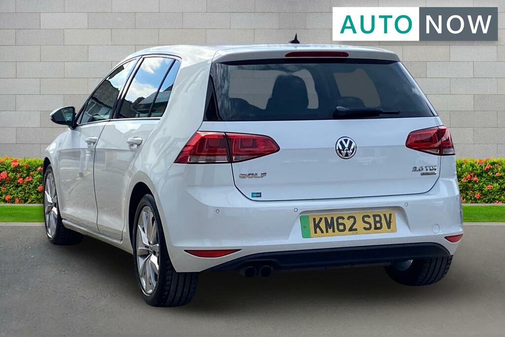 Volkswagen Golf Volkswagen Golf 2.0 Tdi Bluemotion Tech Gt Hatchba White #2