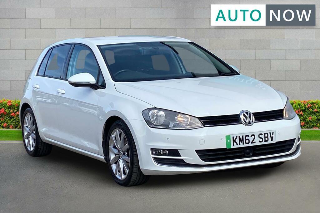 Volkswagen Golf Volkswagen Golf 2.0 Tdi Bluemotion Tech Gt Hatchba White