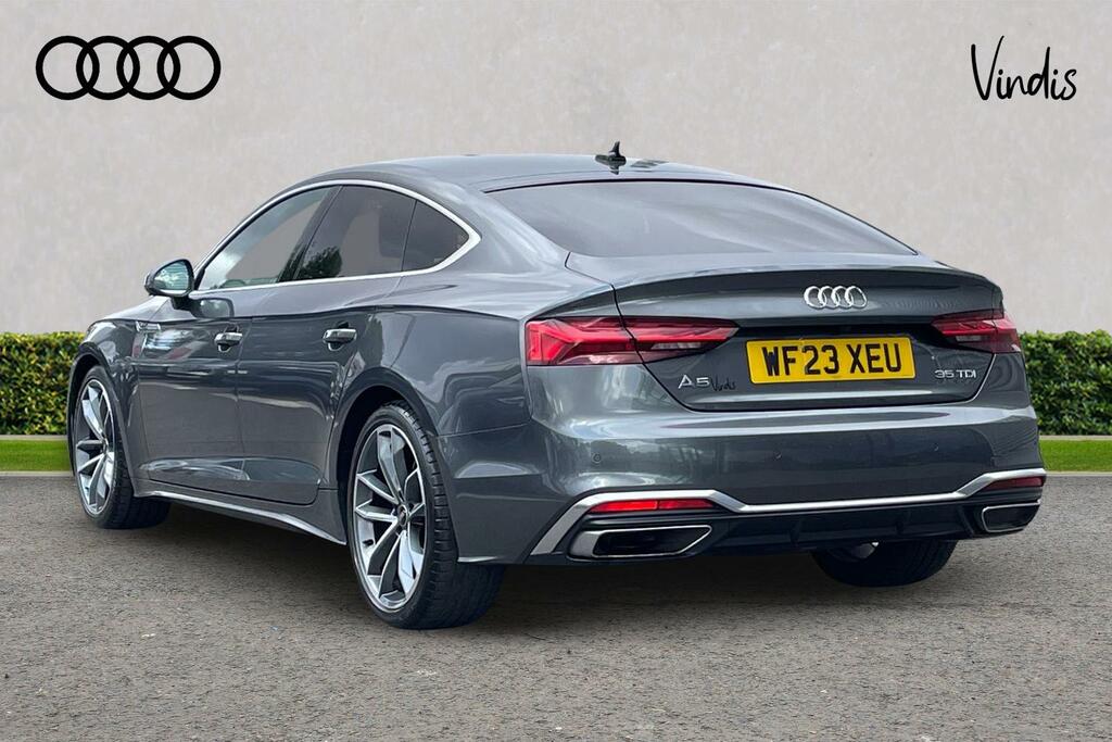 Audi A5 Audi A5 Sportback S Line 35 Tdi 163 Ps S Tronic Grey #3