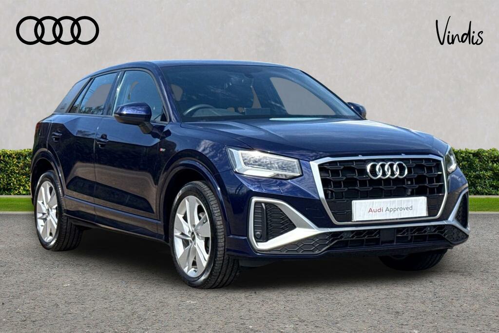 Audi Q2 Audi Q2 S Line 30 Tfsi Blue