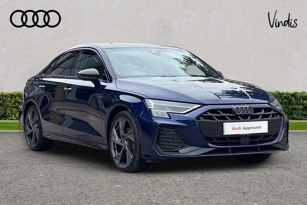 Audi A3 Audi A3 Saloon Black Edition 35 Tfsi 150 Ps 6-Spee Blue