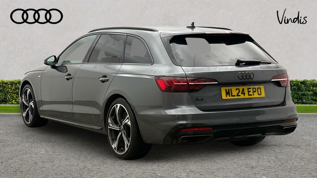 Audi A4 Avant Audi A4 Avant Black Edition 40 Tfsi 204 Ps S Troni Grey #3