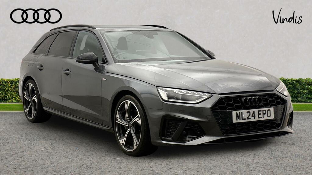 Audi A4 Avant Audi A4 Avant Black Edition 40 Tfsi 204 Ps S Troni Grey