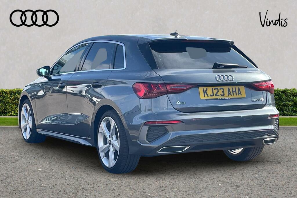 Audi A3 Audi A3 Sportback S Line 35 Tfsi 150 Ps S Tronic KJ23AHA Grey #3