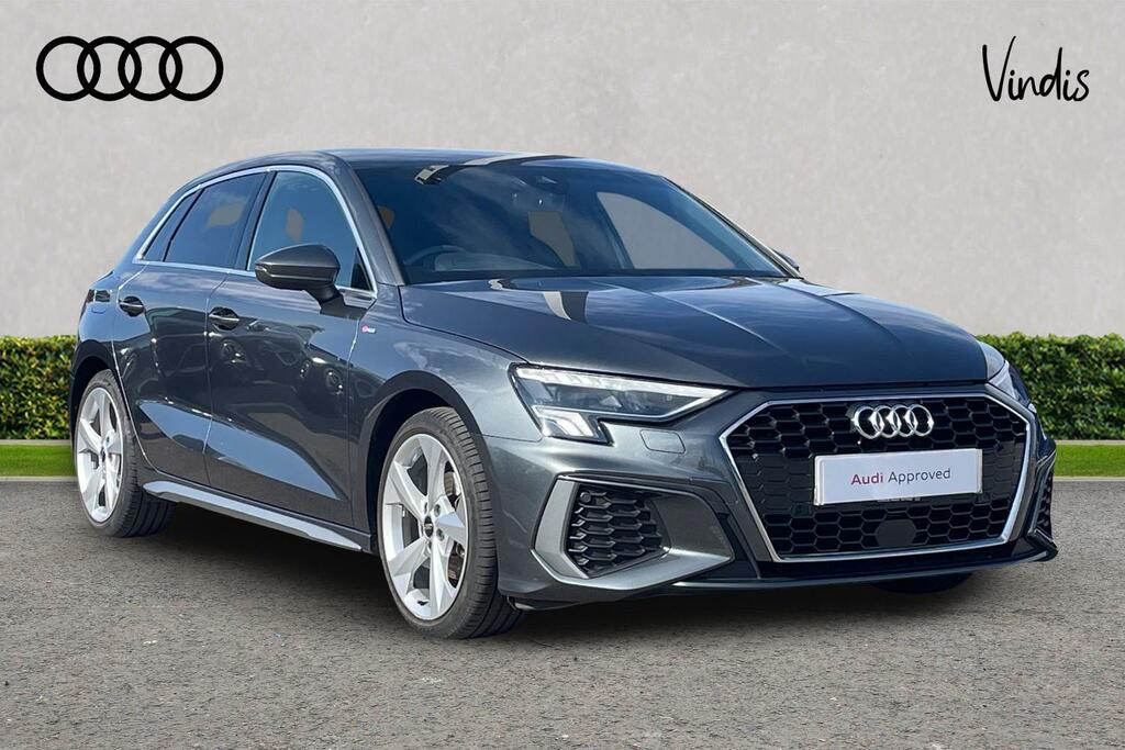Audi A3 Audi A3 Sportback S Line 35 Tfsi 150 Ps S Tronic KJ23AHA Grey