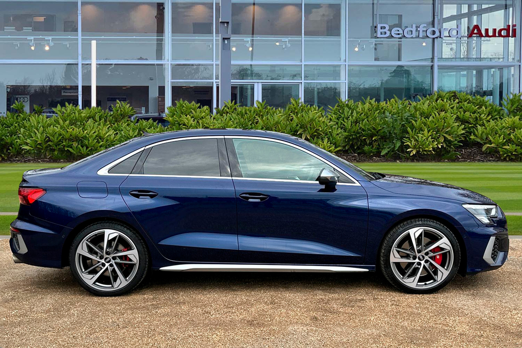 Audi A3 Audi S3 Saloon Tfsi 310 Ps S Tronic KR70VRN Blue #4