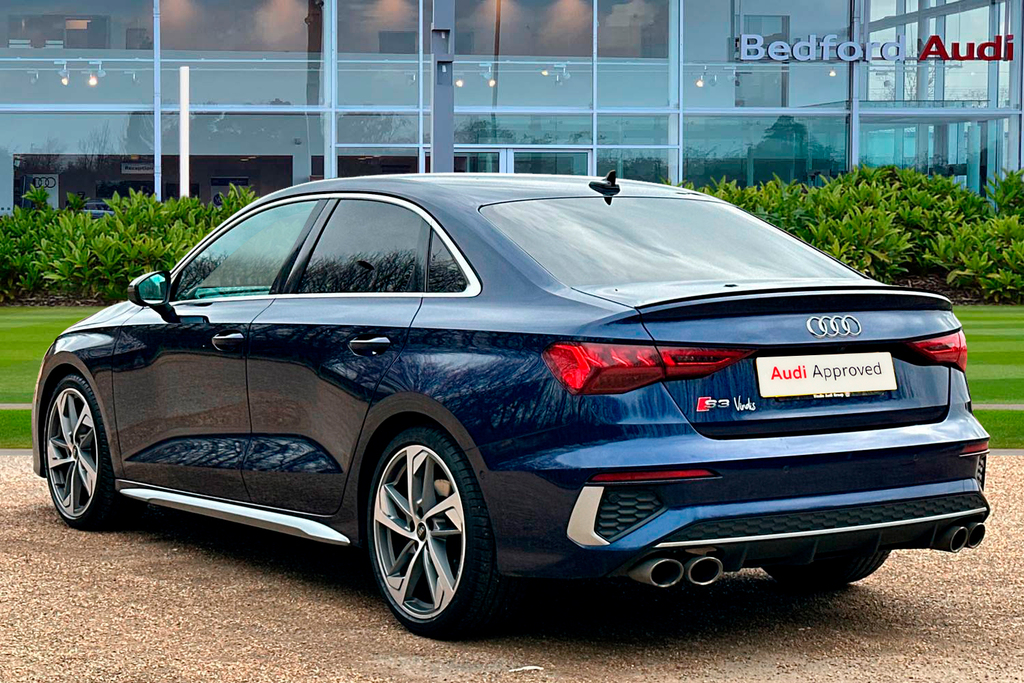 Audi A3 Audi S3 Saloon Tfsi 310 Ps S Tronic KR70VRN Blue #3