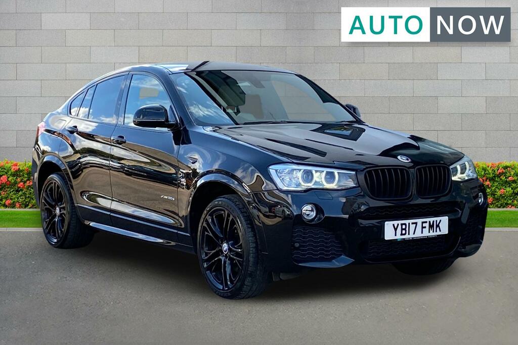 BMW X4 Bmw X4 2.0 20D M Sport Suv Xdrive Black
