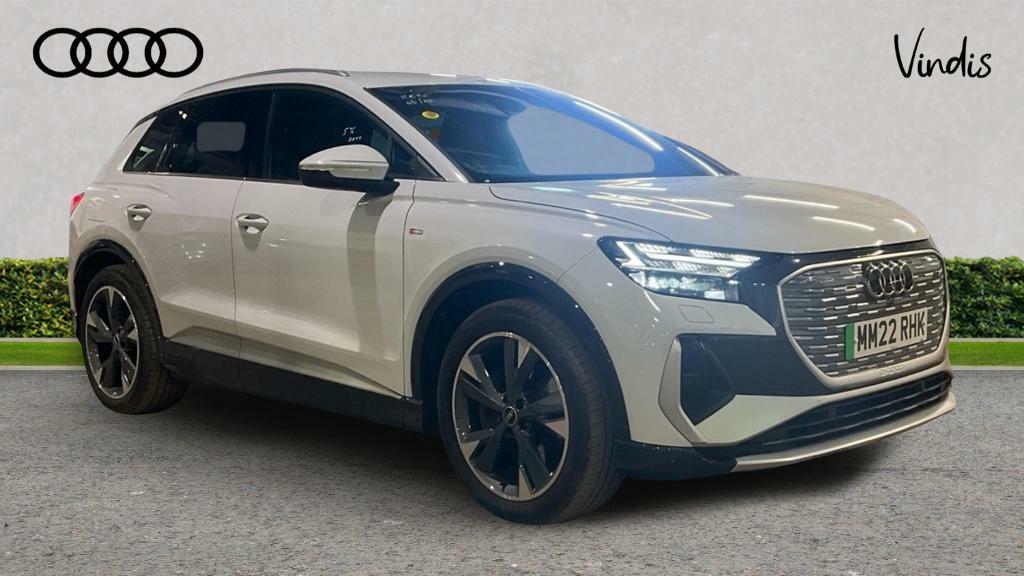 Audi Q4 E Tron Audi Q4 E-tron S Line 50 Quattro 220,00 Kw MM22RHK White