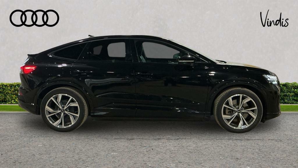 Audi Q4 E Tron Audi Q4 E-tron Sportback Edition 1 50 Quattro 220, YA23KHC Black #3
