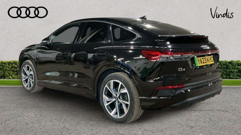 Audi Q4 E Tron Audi Q4 E-tron Sportback Edition 1 50 Quattro 220, YA23KHC Black #2