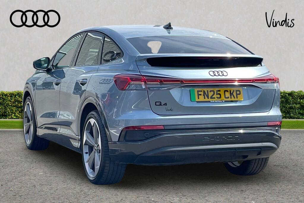 Audi Q4 E Tron Audi Q4 E-tron Sportback Black Edition 45 210,00 K FN25CKP Blue #3