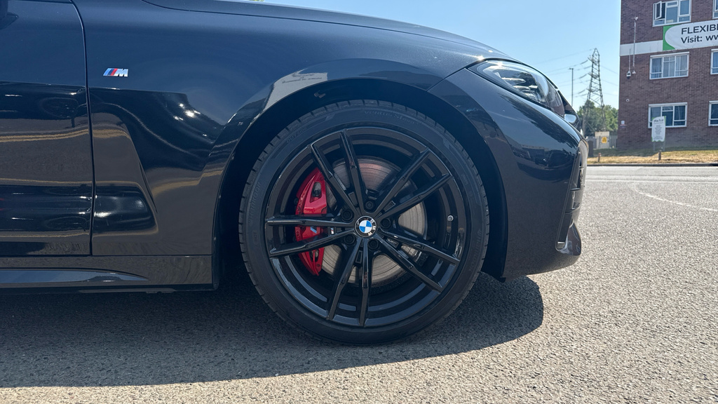 BMW 4 Series 420I M Sport Coupe Black #14