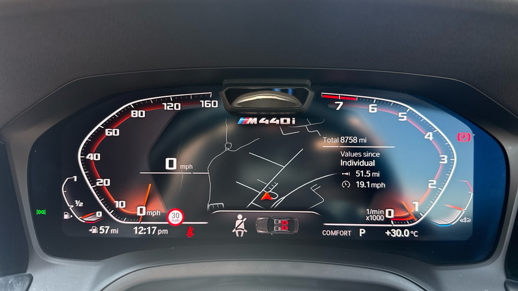BMW 4 Series 420I M Sport Coupe Black #9